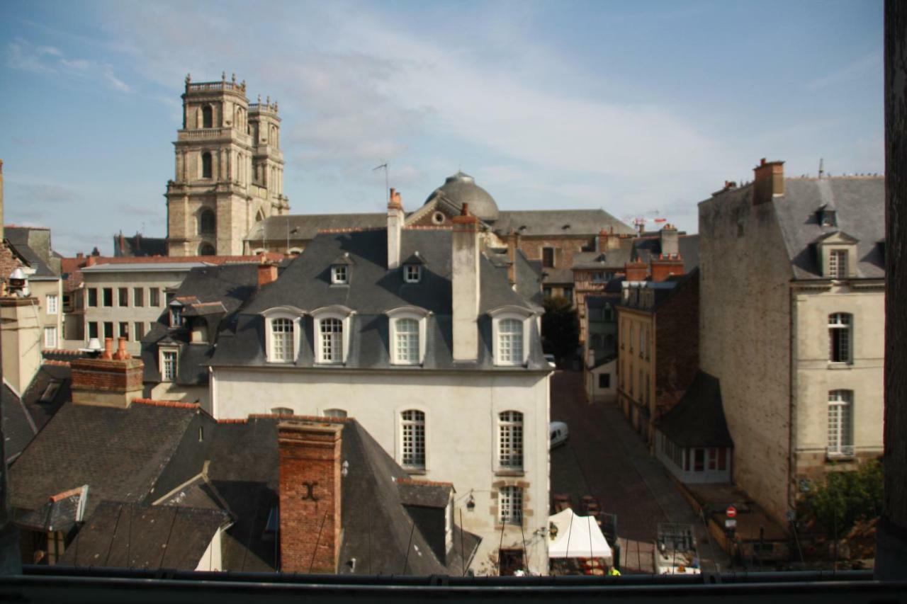 La Maison Bleue Hotel Rennes Exterior foto